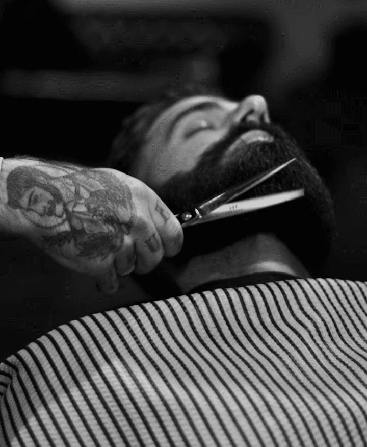 Barber shop interior